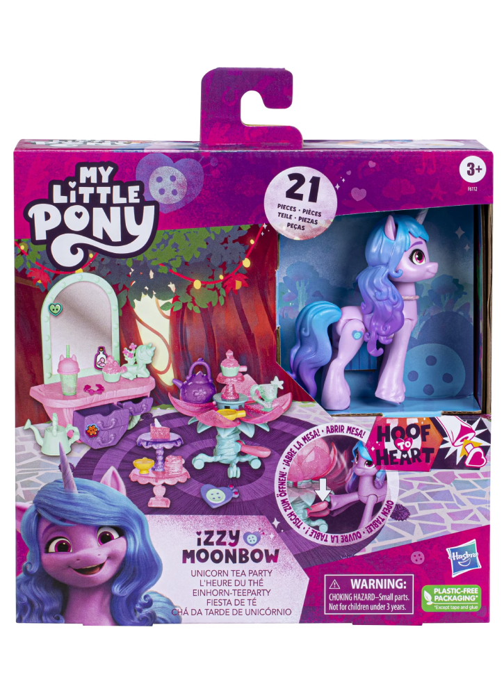 Set My Little Pony Hoof to Heart Izzy Moonbow Unicorn Tea Party (F6112)