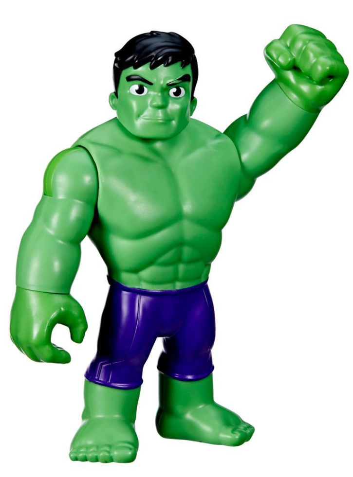 Figurina Marvel Spidey And His Amazing Friends Supersized Hulk (F7572)