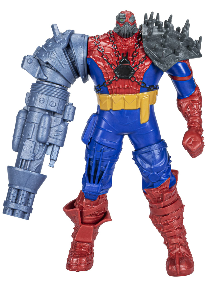 Figurina Marvel Spider-Man Across the Spiderverse Cyborg Spider-Woman Spinning Cannon Deluxe (F6004)