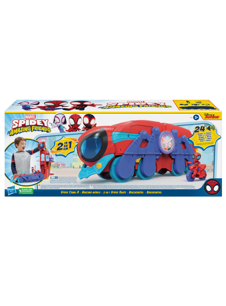 Marvel Spidey And His Amazing Friends Spider Crawl R (F3721)