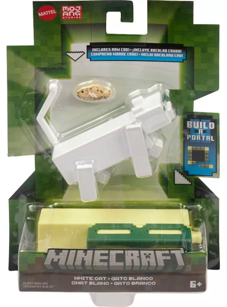 Figurina Minecraft White Cat Core (HLB20)