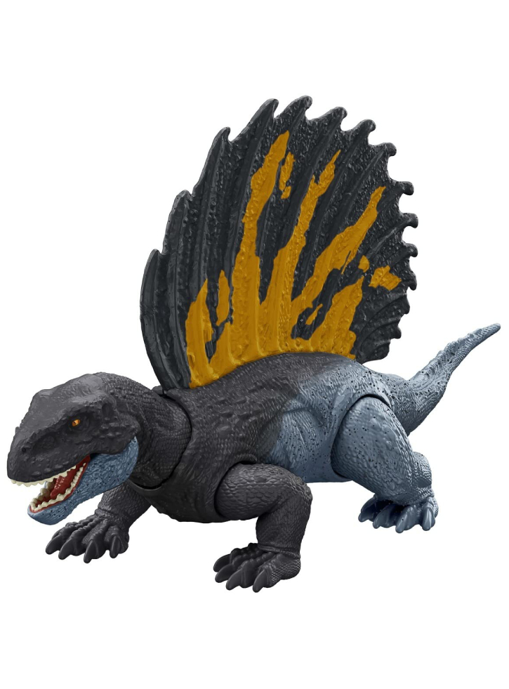 Dinozaurul Jurassic World Dino Trackers Strike Attack Edaphosaurus (HLN67)