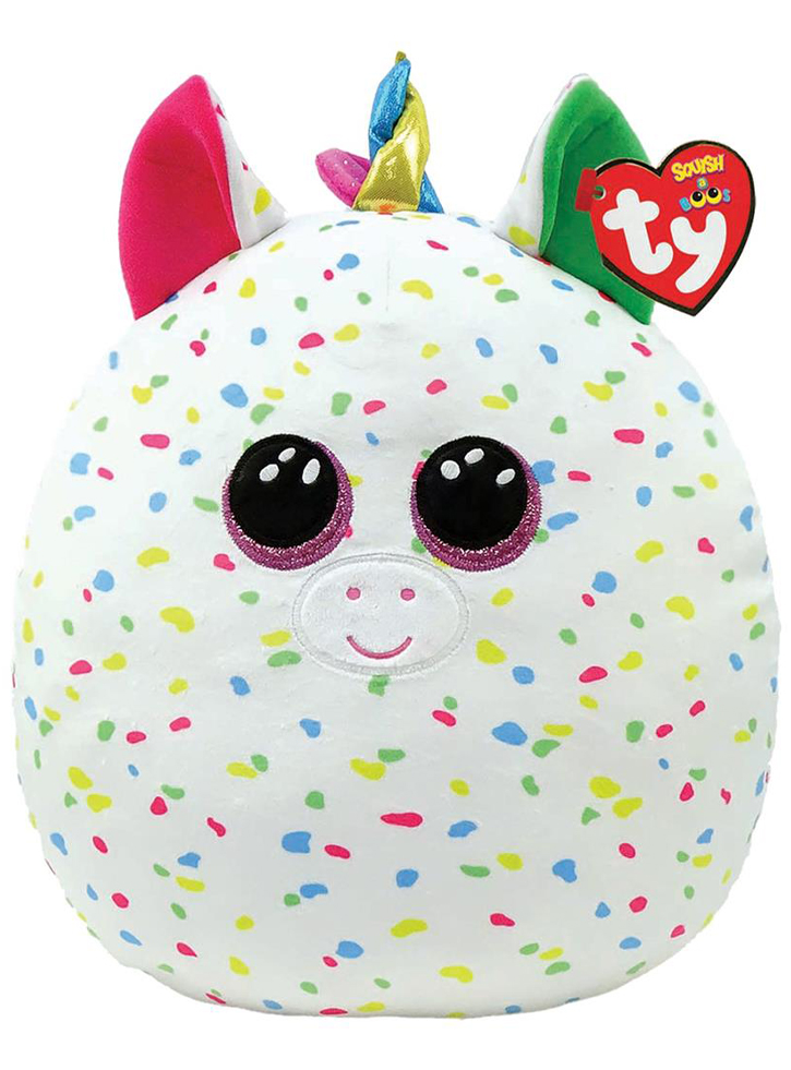 Plus Ty Squish a Boos Harmonie the Unicorn 35cm (TY39319)