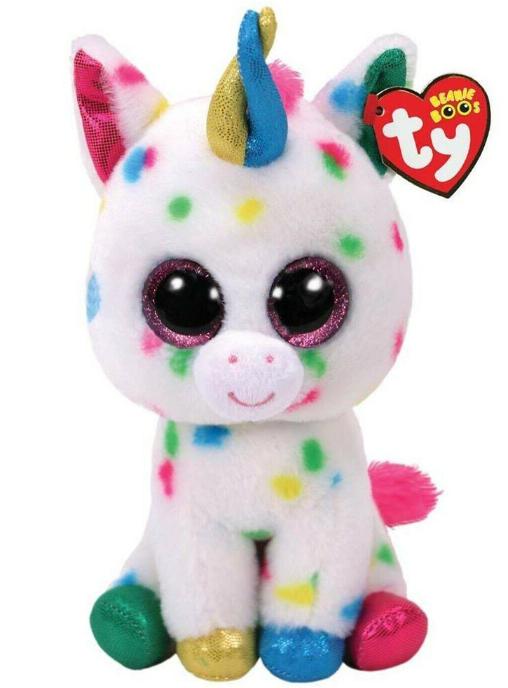 Plus TY Beanie Boos Harmonie the Speckle Unicorn (TY37266)