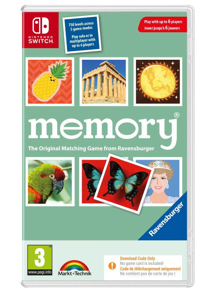 Ravensburger Memory (Code in a Box) - Nintendo Switch