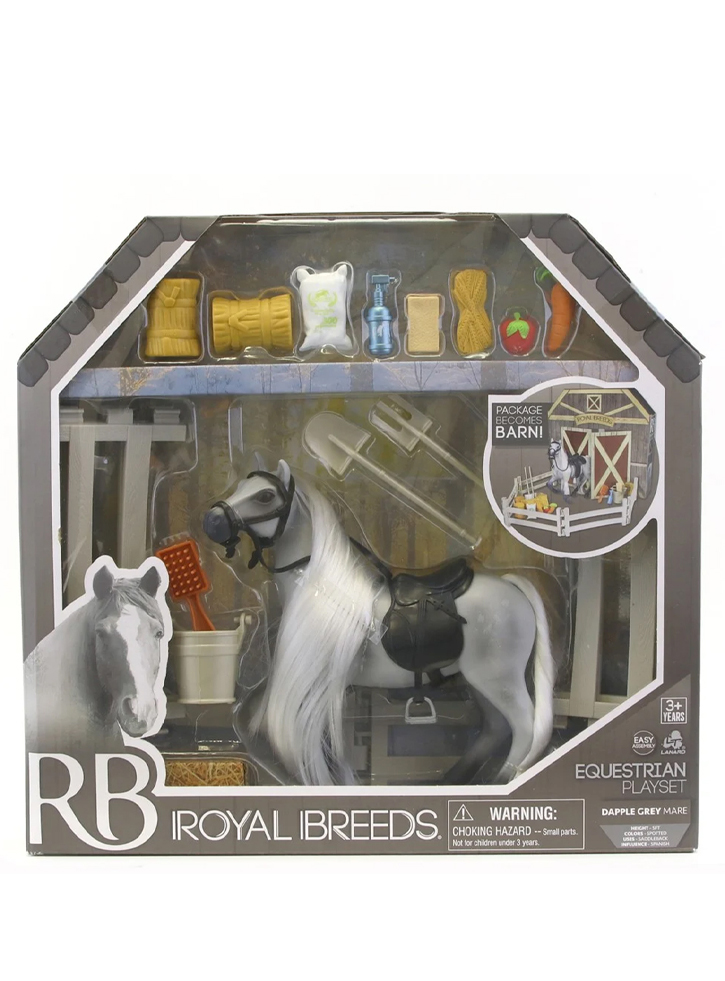 Set Royal Breeds Barn Buddies White Horse