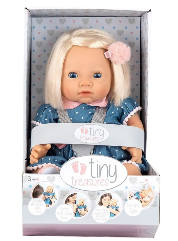 Papusa Tiny Treasures Giggle (30266)