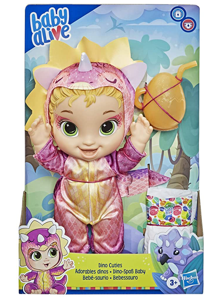 Papusa Hasbro Baby Alive Dino Cuties Accessories (F0933)