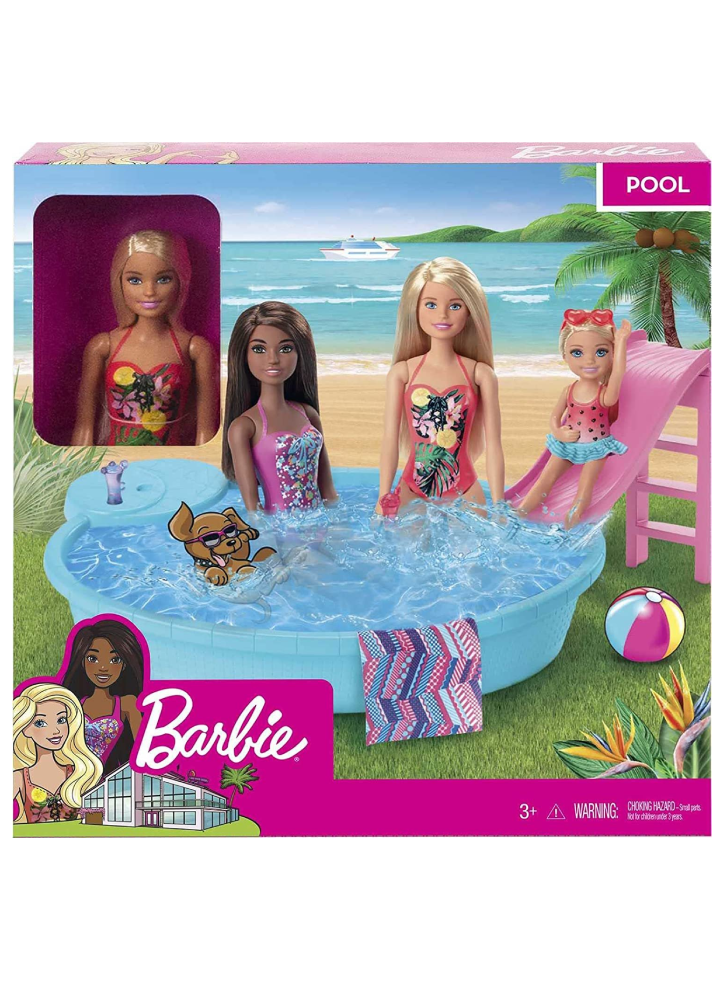 Set Papusa Barbie & Pool (GHL91)
