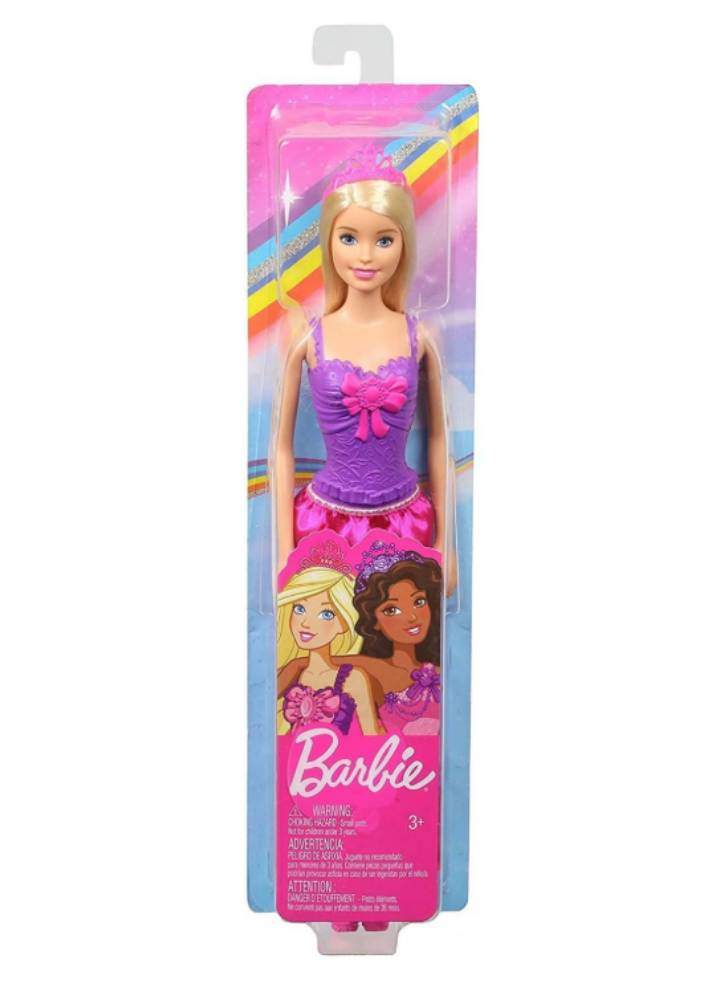 Papusa Barbie Blonde Princess & Pink Dress (GGJ94)