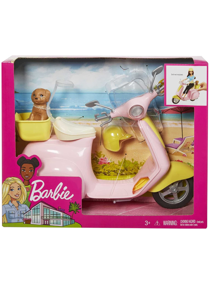 Barbie Scooter & Puppy (FRP56)