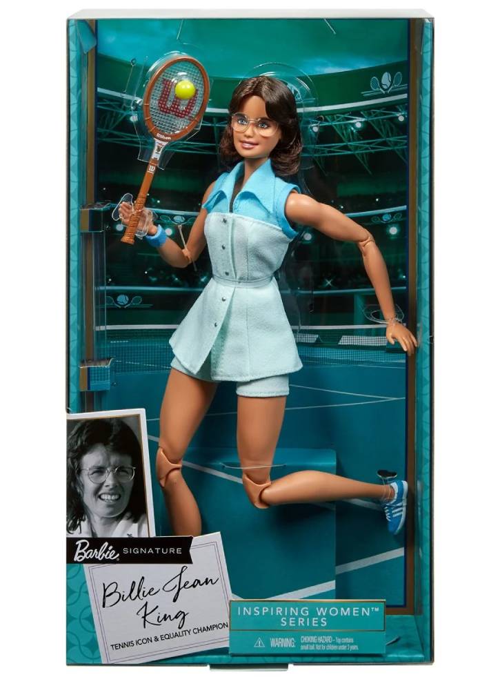 Papusa Barbie Signature Inspiring Women Series Billie Jean King (GHT85)