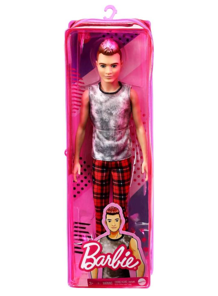 Papusa Barbie Fashionistas Rocker Ken (GVY29)