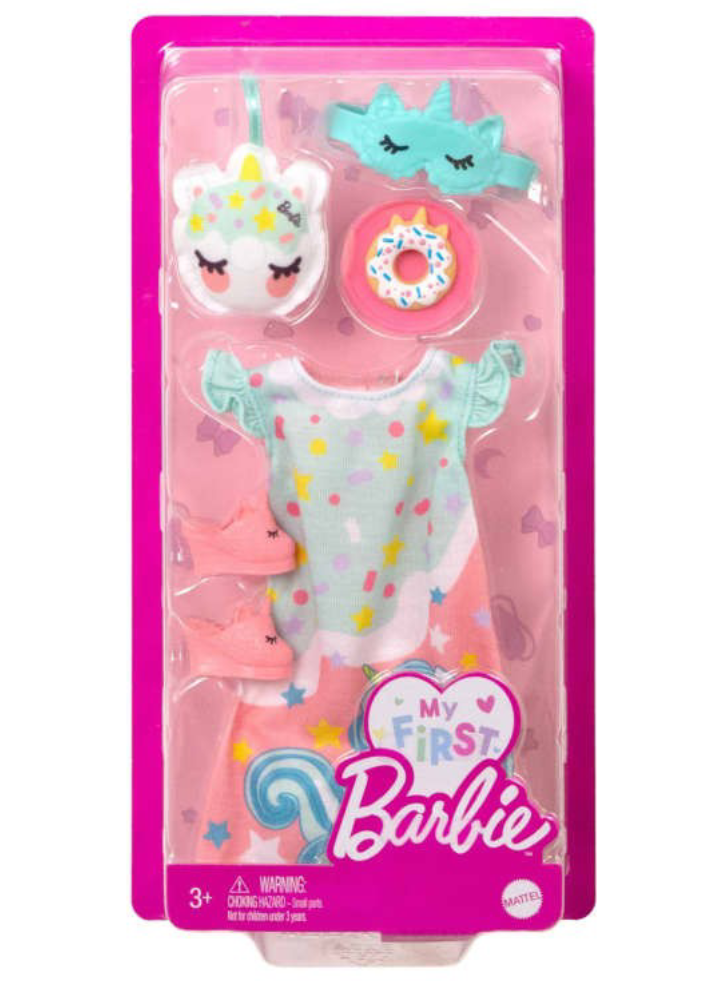 Set Barbie Unicorn Bedtime Pajamas Fashion Pack (HMM57)