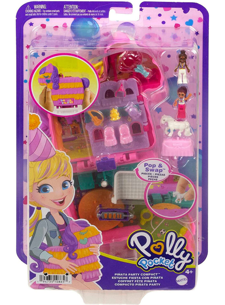 Set Polly Pocket Pinata Party Compact (HKV32)