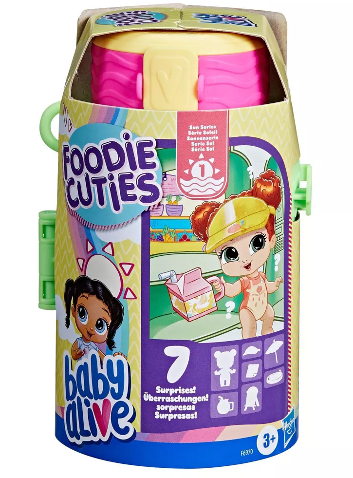 Set Baby Alive Foodie Cuties Sun Series Drink Bottle (F6970)