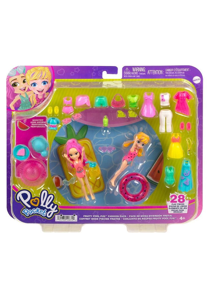 Set Polly Pocket Fruity Pool Fun Fashion (HKV95)