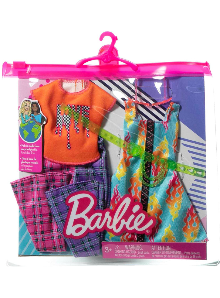 Set Barbie Fashions Clothing Trouser + Dress (HJT34)