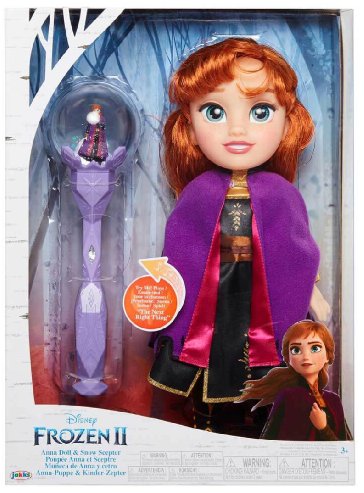 Papusa Disney Frozen II Anna Snow Scepter (FRNA3000)