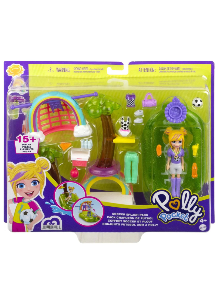 Set Polly Pocket Soccer Solash (HDW61)
