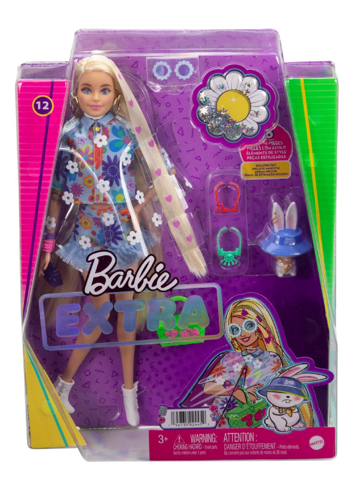 Papusa Barbie Extra Flower Power (HDJ45)