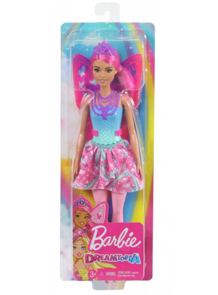 Papusa Barbie Dreamtopia Pink Hair Fairy (GJJ99)