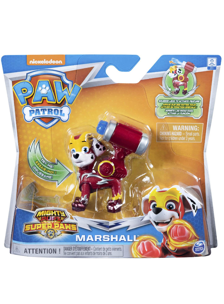 Catelul Paw Patrol Mighty Pups Super Paws Marshall (20114287)