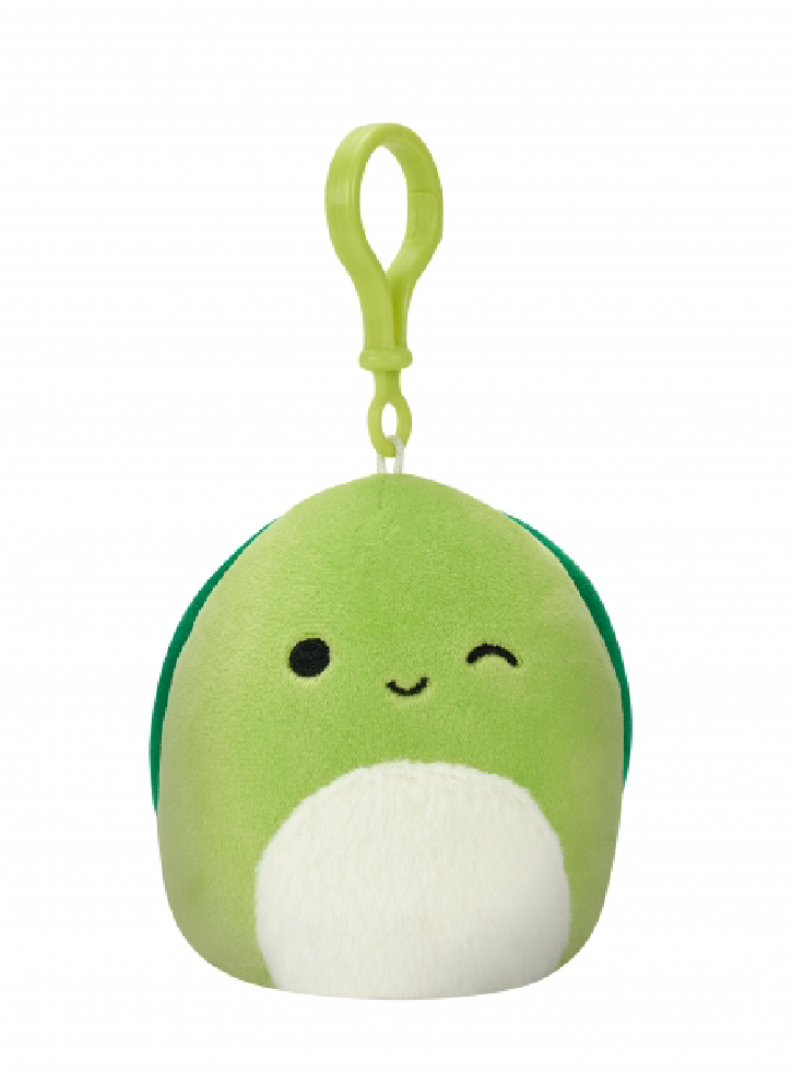 Plus Squishmallows P14 Clip On Henry the Turtle 9cm