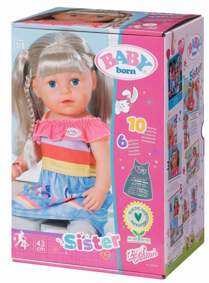 Papusa Baby Born Sister 43cm (830345)