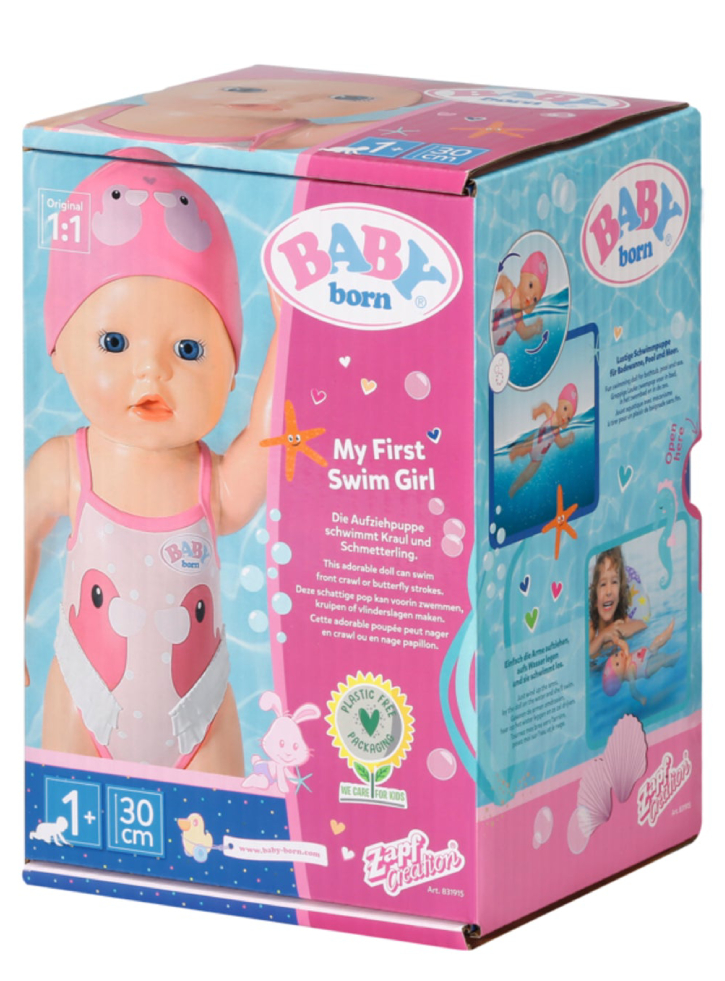 Papusa Baby Born My First Swim Girl 30cm (831915)