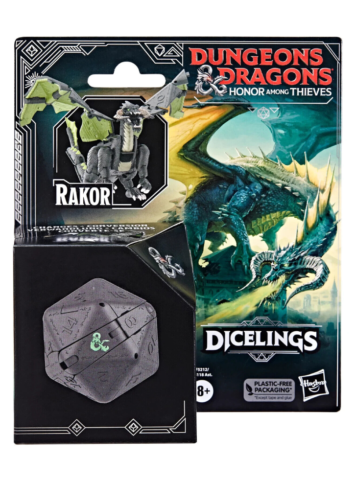 Dungeons & Dragons Collectible Black Dragon (F5212)