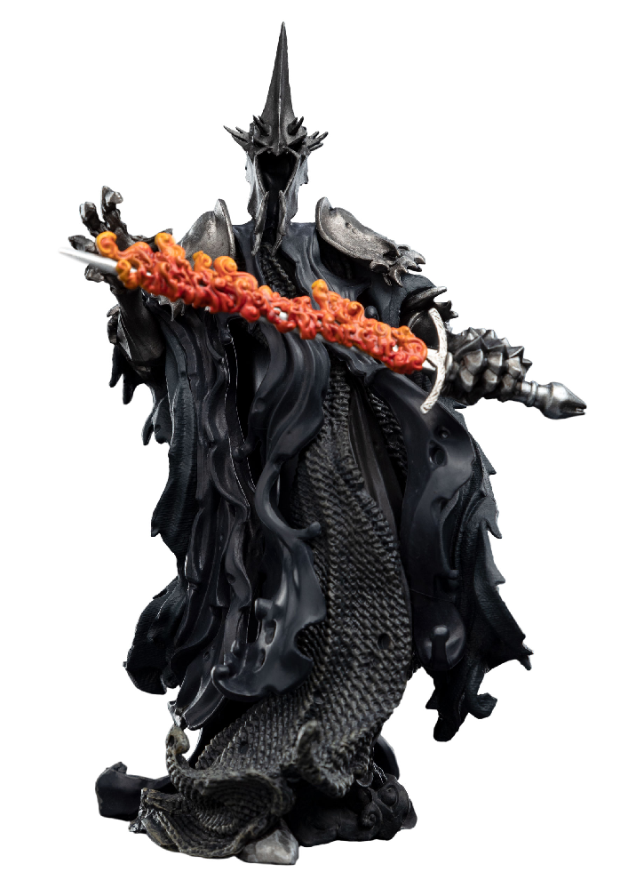 Figurina The Lord of the Rings Trilogy Mini Epics The Witch King Fire Sword Limited Edition 19cm