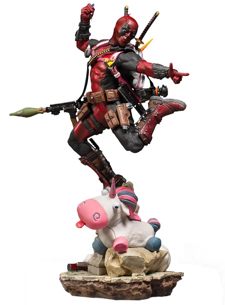 Figurina Deadpool Deluxe Bds Art Scale 1/10 Marvel Comics