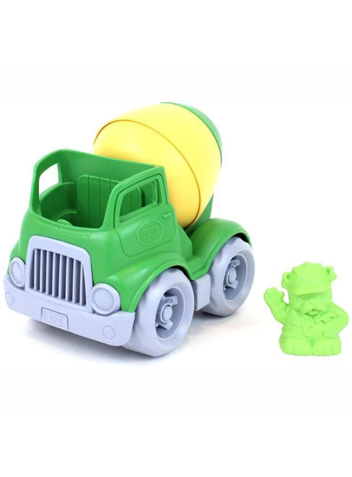 Masina de constructii Green Toys Green/Yellow (CMXG-1263)