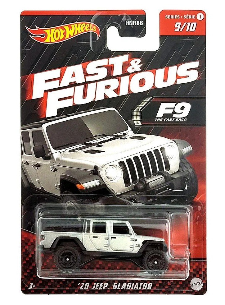 Hot Wheels Fast Furious 9 The Fast Saga 20 Jeep Gladiator (HNR99)