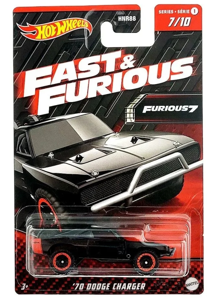 Hot Wheels Fast Furious 7 70 Dodge Charger (HNR97)