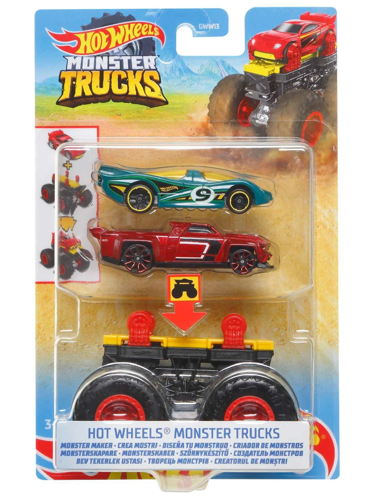 Hot Wheels Monster Trucks Monster Maker (HDV03)