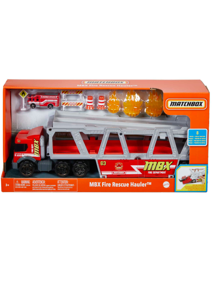 Mattel Matchbox Fire Rescue Hauler (GWM23)