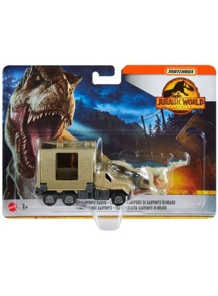 Matchbox Jurassic World Dominion Armored Baryonyx Hauler (HBH90)