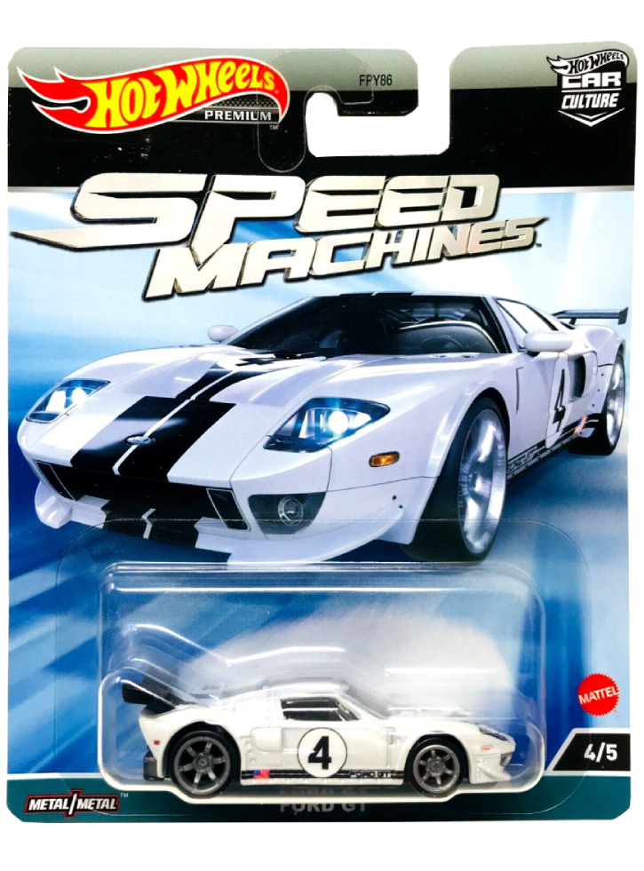 Hot Wheels Premium Car Culture Speed Machines Ford GT (HKC46)