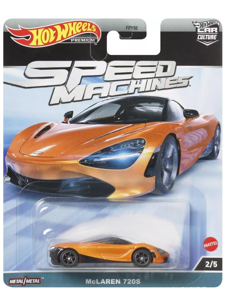 Hot Wheels Premium Car Culture Speed Machines McLaren 720S (HKC43)