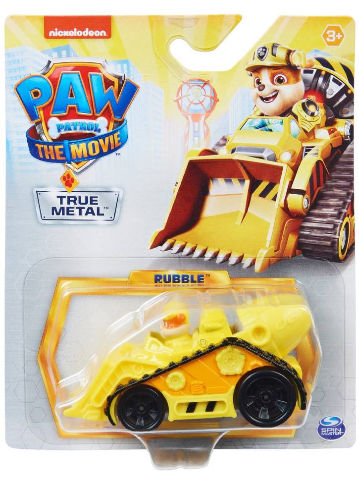 Vehicul Master Paw Patrol The movie Rubble True Metal (20138390)