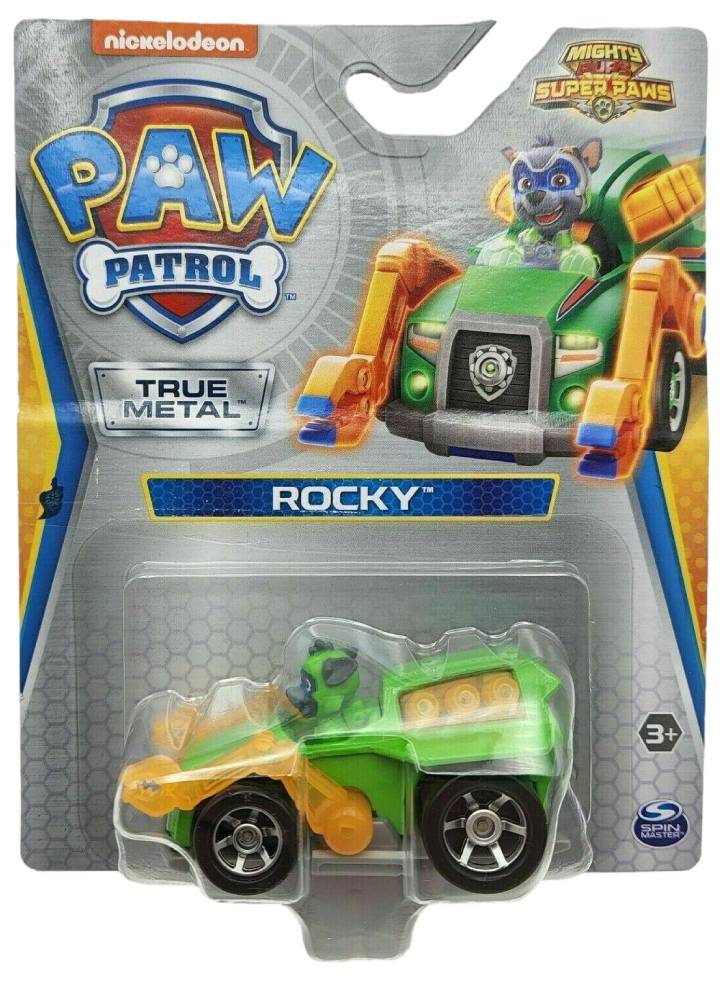 Vehicul Master Paw Patrol Super Paws Rocky True Metal (20115881)