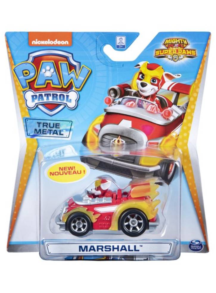 Vehicul Master Paw Patrol Super Paws Marshall True Metal (20115880)