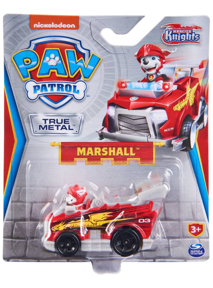 Master Paw Patrol Rescue Knights Marshall True Metal (20137934)