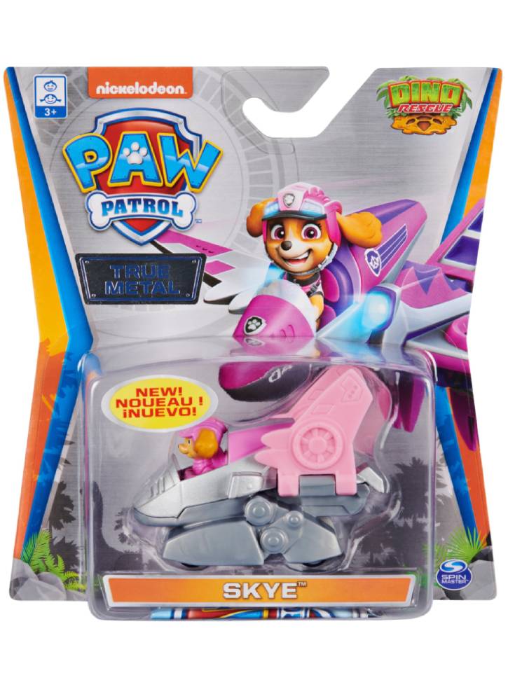 Vehicul Master Paw Patrol Dino Rescue Skye True Metal (20125372)