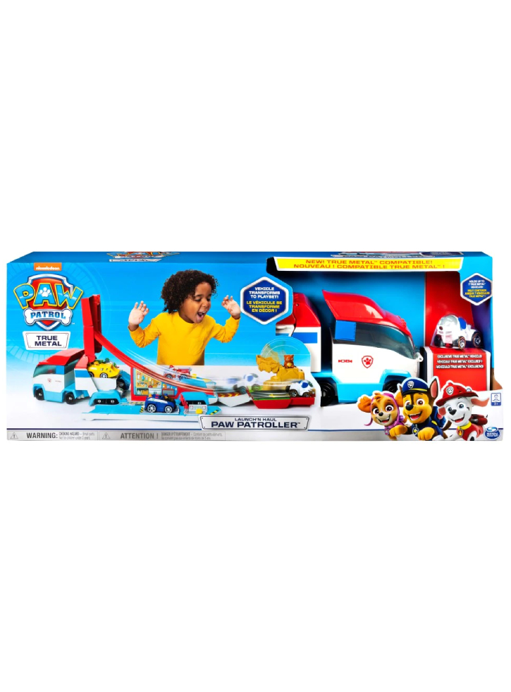Master Paw Patrol Launch'N Haul Paw Patroller (True Metal) (6053406)