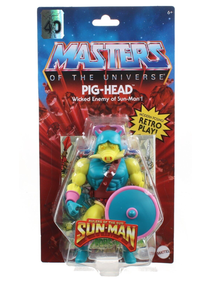 Figurina Masters of the Universe Origins Core Pig-Head (HDT01)