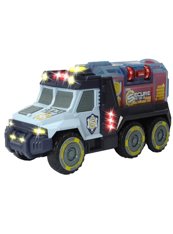 Vehicul Dickie Toys Money Transporter w. Sound & Light 35cm (203756005)