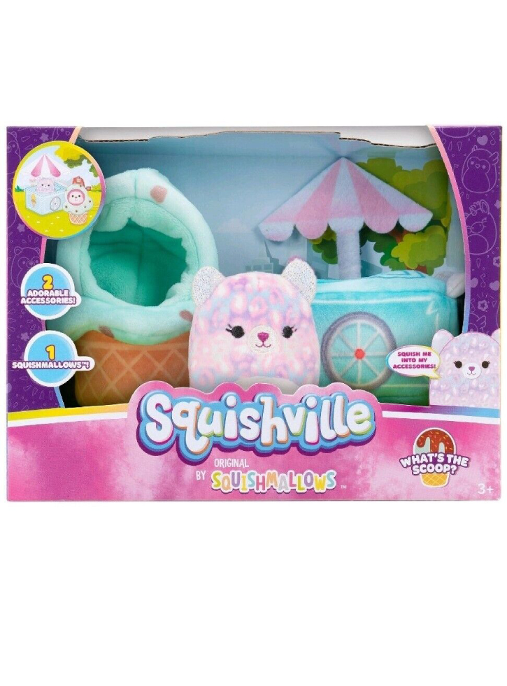 Set Squishville Acessory S5 What's the Scoop